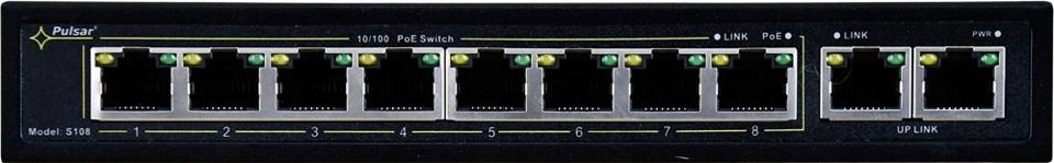 SWITCH POE PULSAR S108 8+2 UPLINK POE+ 120W