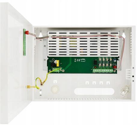 ZASILACZ IMPULSOWY STABILIZOWANY DO 4 KAMER HD Pulsar HPSDC-12V4X1A