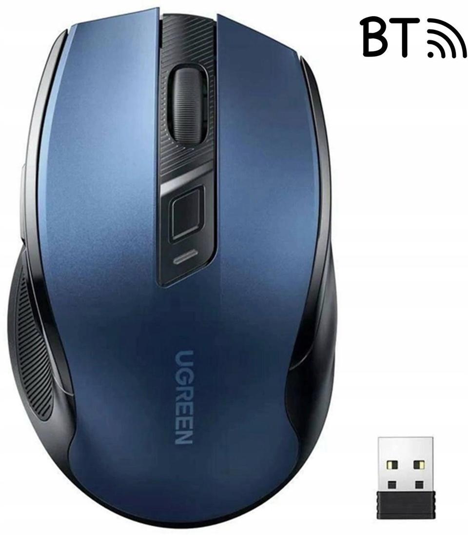 Mysz optyczna Ugreen MU006 bezprzewodowa USB 2.4GHz /Bluetooth 5.0 4000 DPI