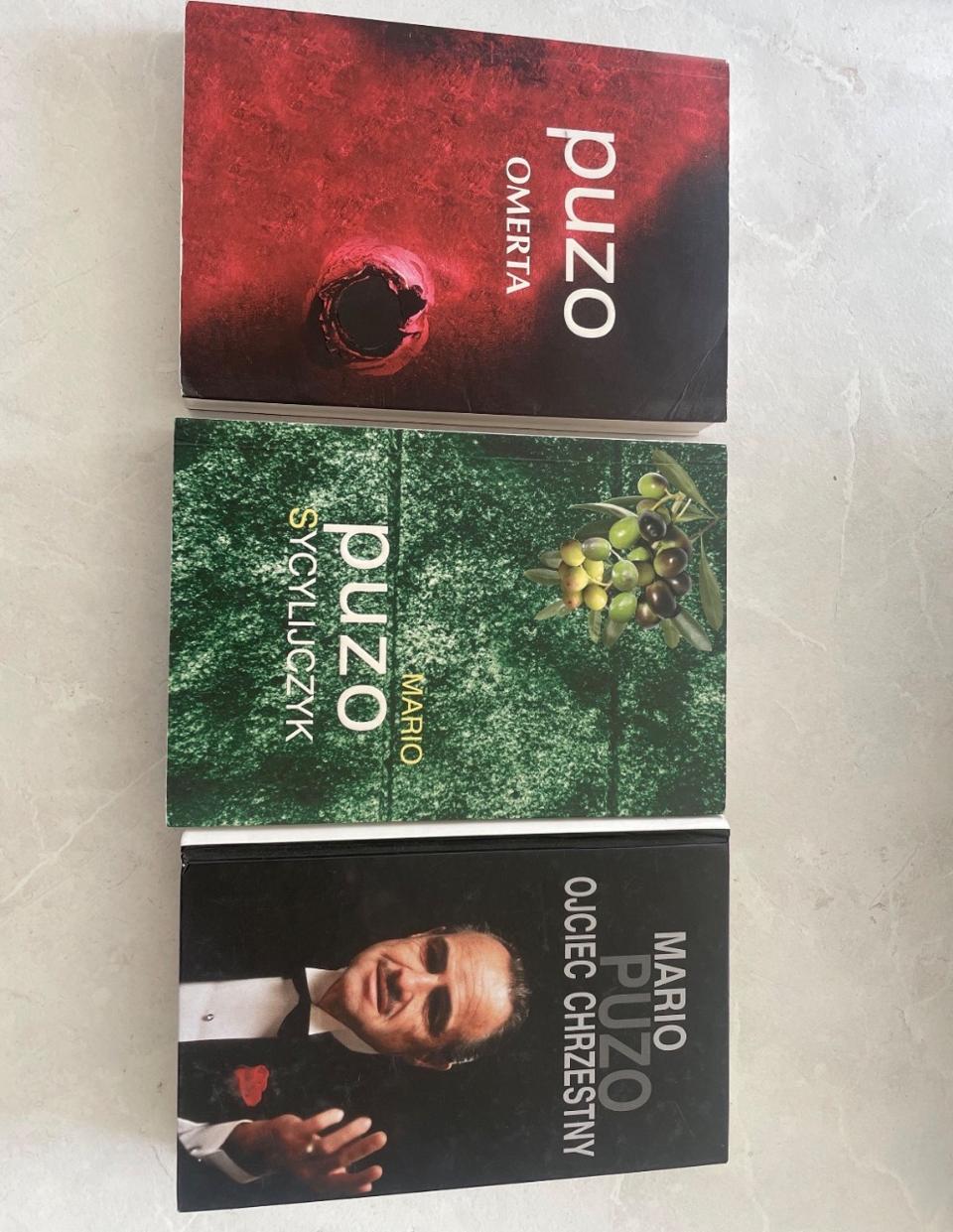 Ojciec Chrzestny Mario Puzo trylogia