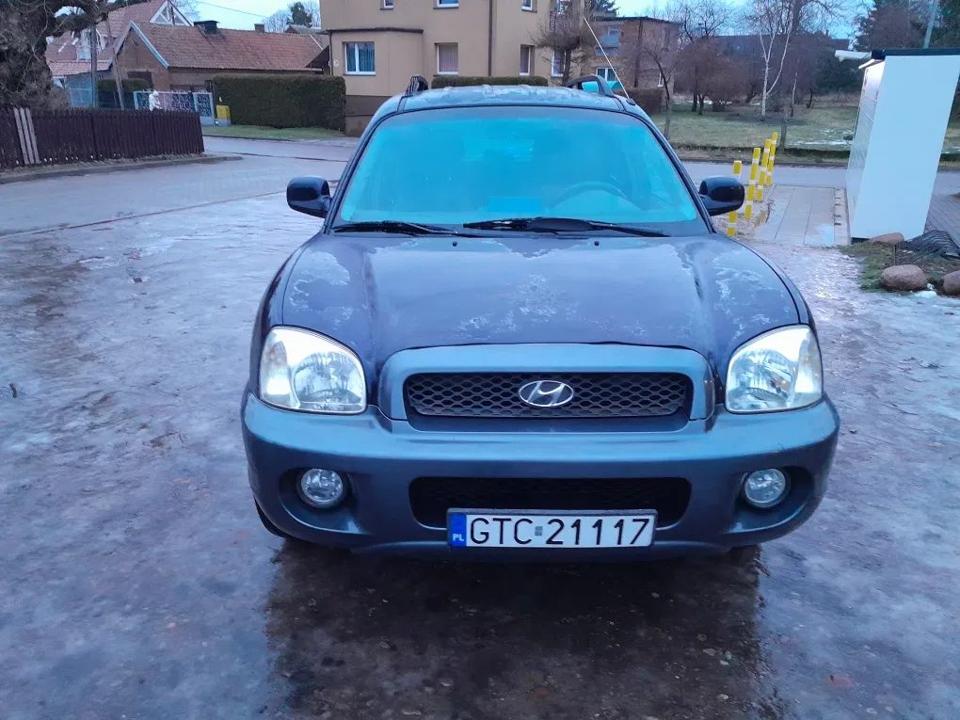 Hyundai Santa Fe 2004 2.4b/gaz lpg części