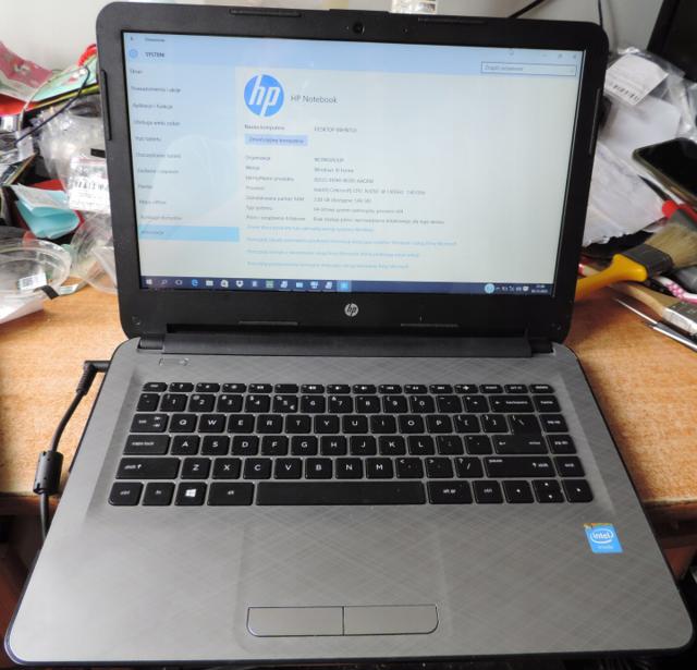 Laptop HP 14-AC181ND 14 " Intel Celeron 2 GB / 32 GB czarny