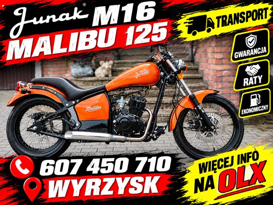Malibu 125 Transport Junak M16