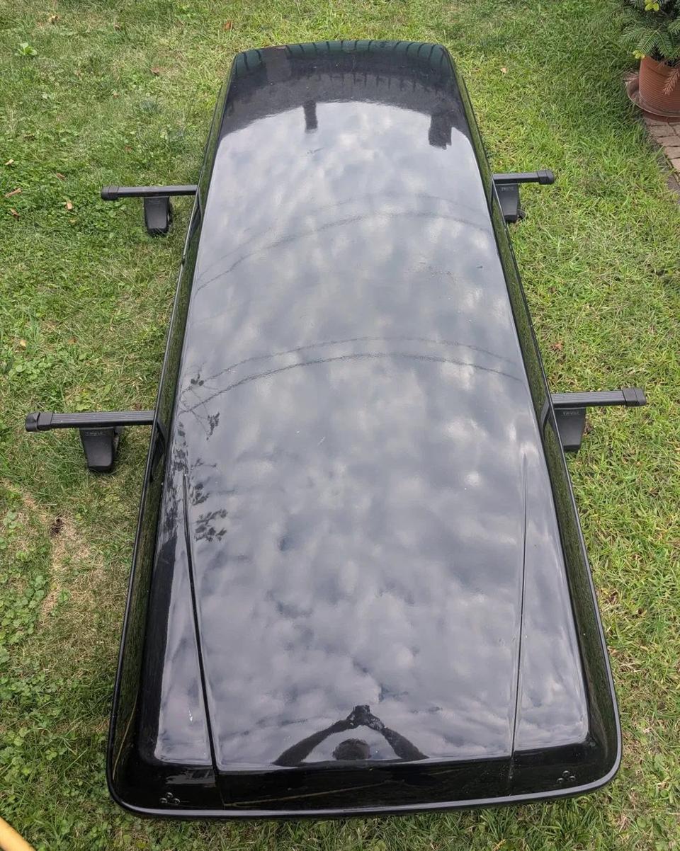 Box Bagażnik Dachowy Skiguard 950 (Bus Furgon XL) Belki THULE
