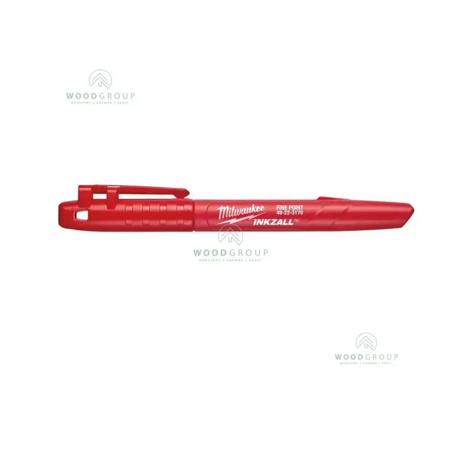 Marker INKZALL™, czerwony (1 szt.) - 48223170