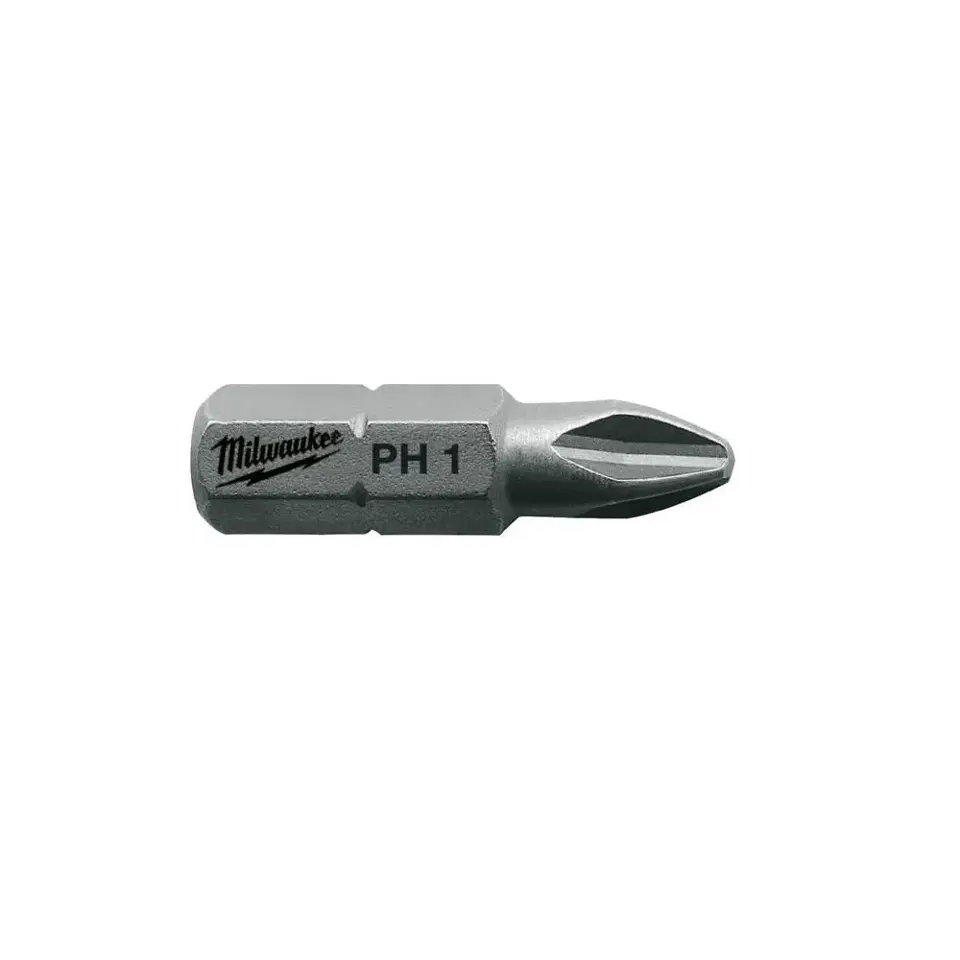 Bit standardowy do śrub Phillips, PH1 x 25 mm (25 szt.)