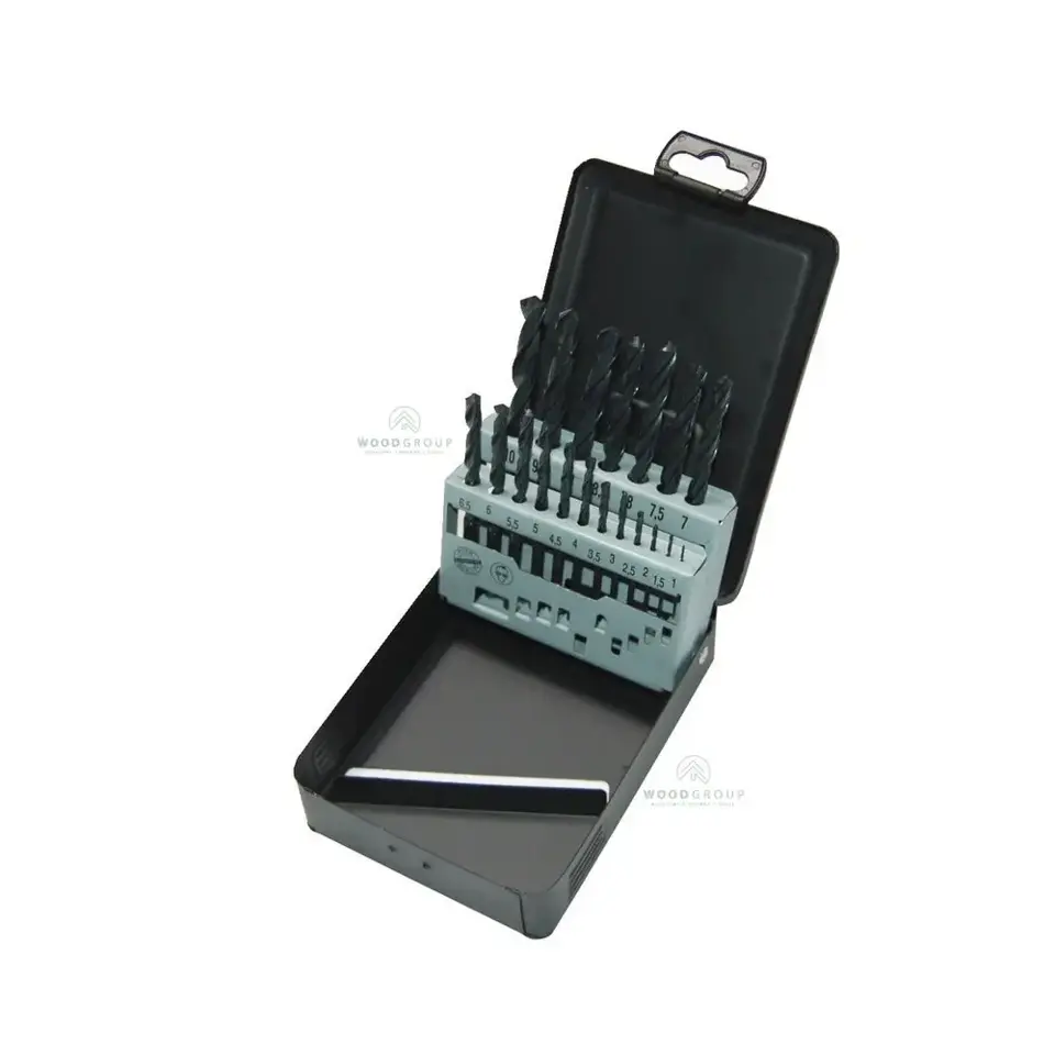 Zestaw wierteł do metalu HSS-R, 1 - 10 mm (19 szt.) - 4932352468