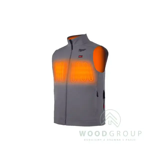 Kamizelka podgrzewana męska TOUGHSHELL - szara XXL - 4932480104