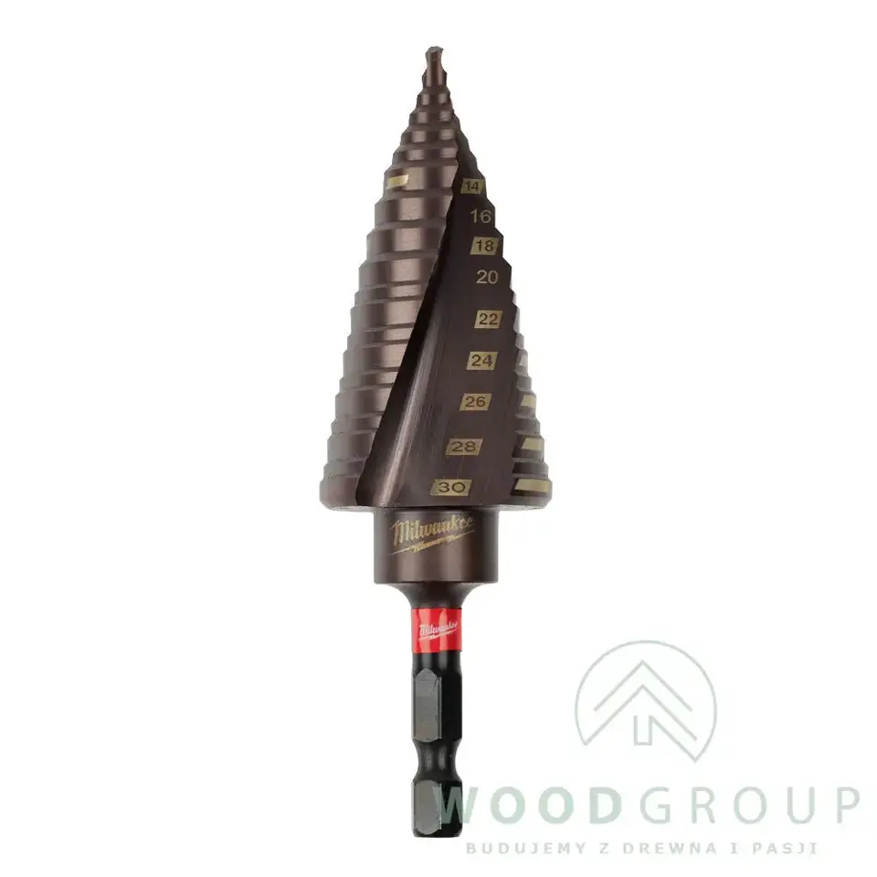 Wiertło udarowe stopniowe do metalu Shockwave, 4 - 30 mm (1 szt.) - 48899265