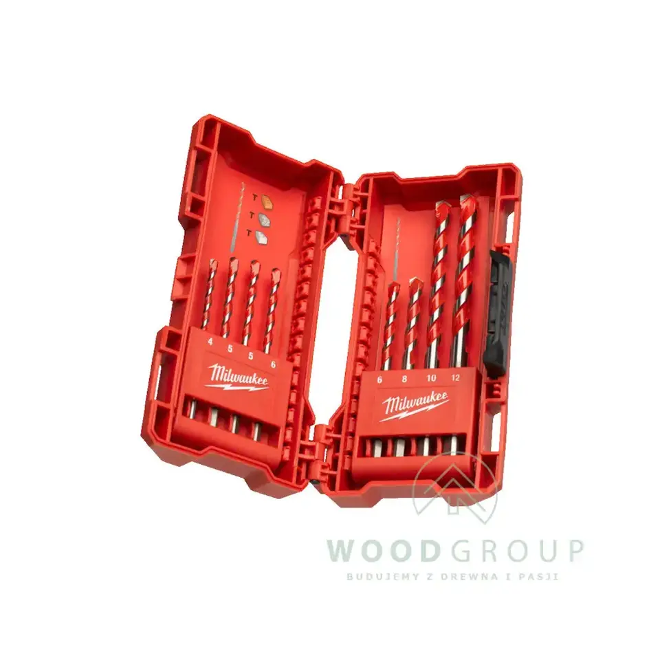 Zestaw wierteł udarowych Premium do betonu, 4 - 12 mm (8 szt.) - 4932471192