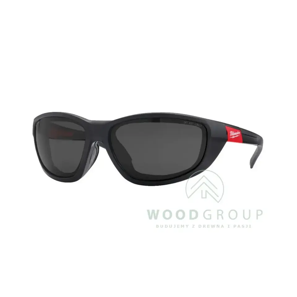 Okulary ochronne premium z uszczelką przyciemniane (1 szt.) - 4932471886