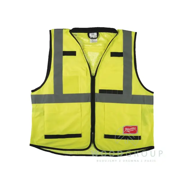 Kamizelka odblaskowa PREMIUM żółta, rozmiar S/M - 4932471895