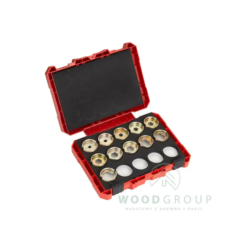 Zestaw matryc DIN22 Cu do M18 HCCT (11 szt.) - 4932471997