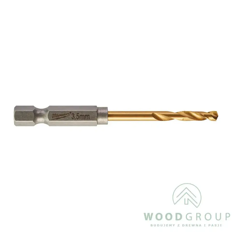 Wiertło do metalu Shockwave HSS-G Tin, 3,5 x 69 mm (1 szt.)