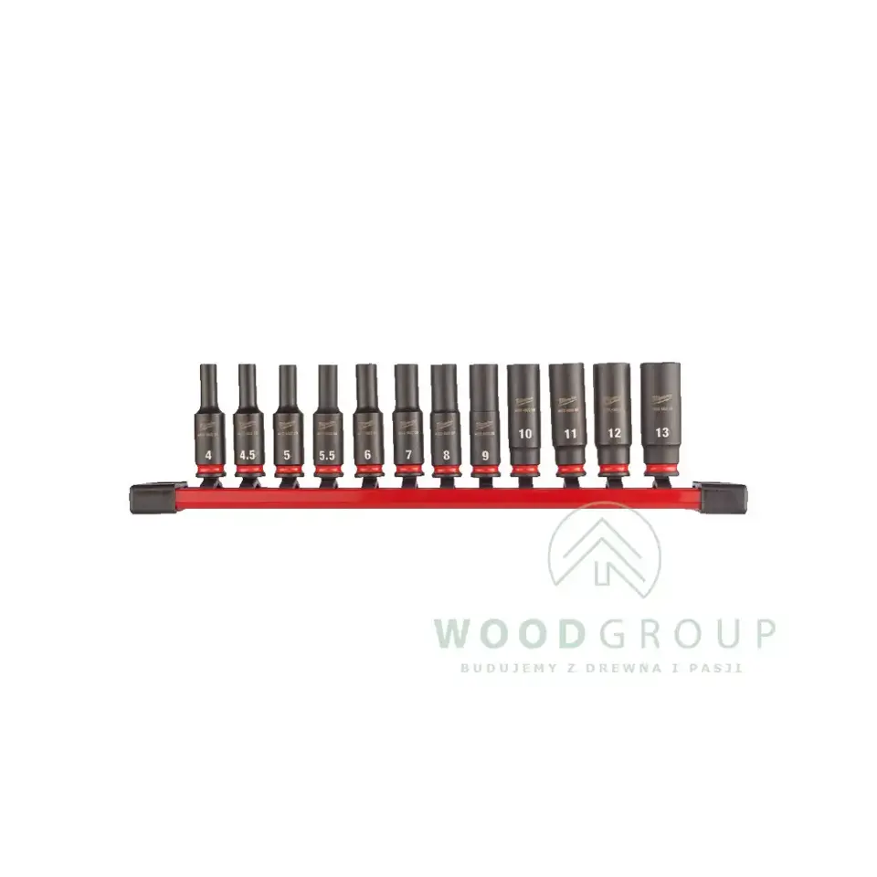 Zestaw nasadek udarowych 1/4" SHOCKWAVE™ (12 szt.) - 4932480453