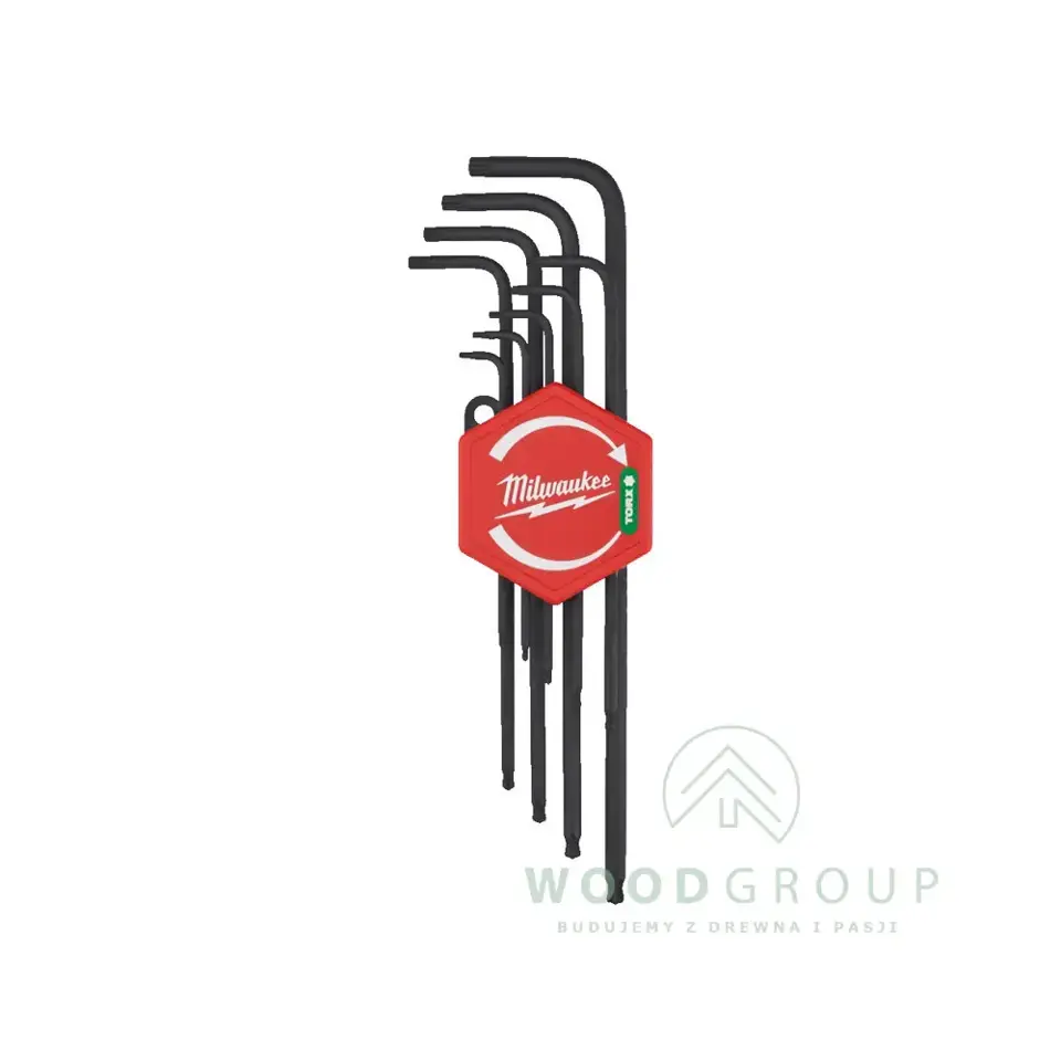 Zestaw kluczy imbusowych, długich, Torx, T8 - T40 (9 szt.) - 4932492693