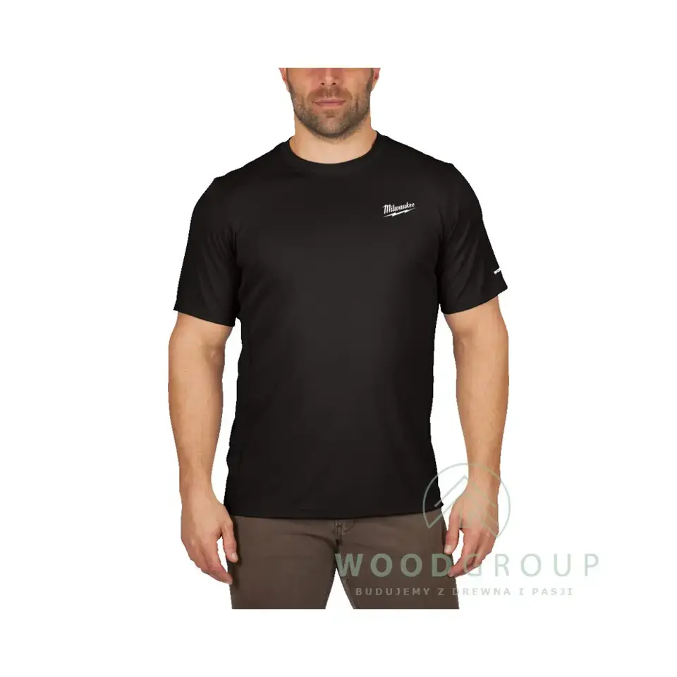 T-shirt z krótkim rękawem (XXL) czarna - WW SS BL XXL - 4932493067