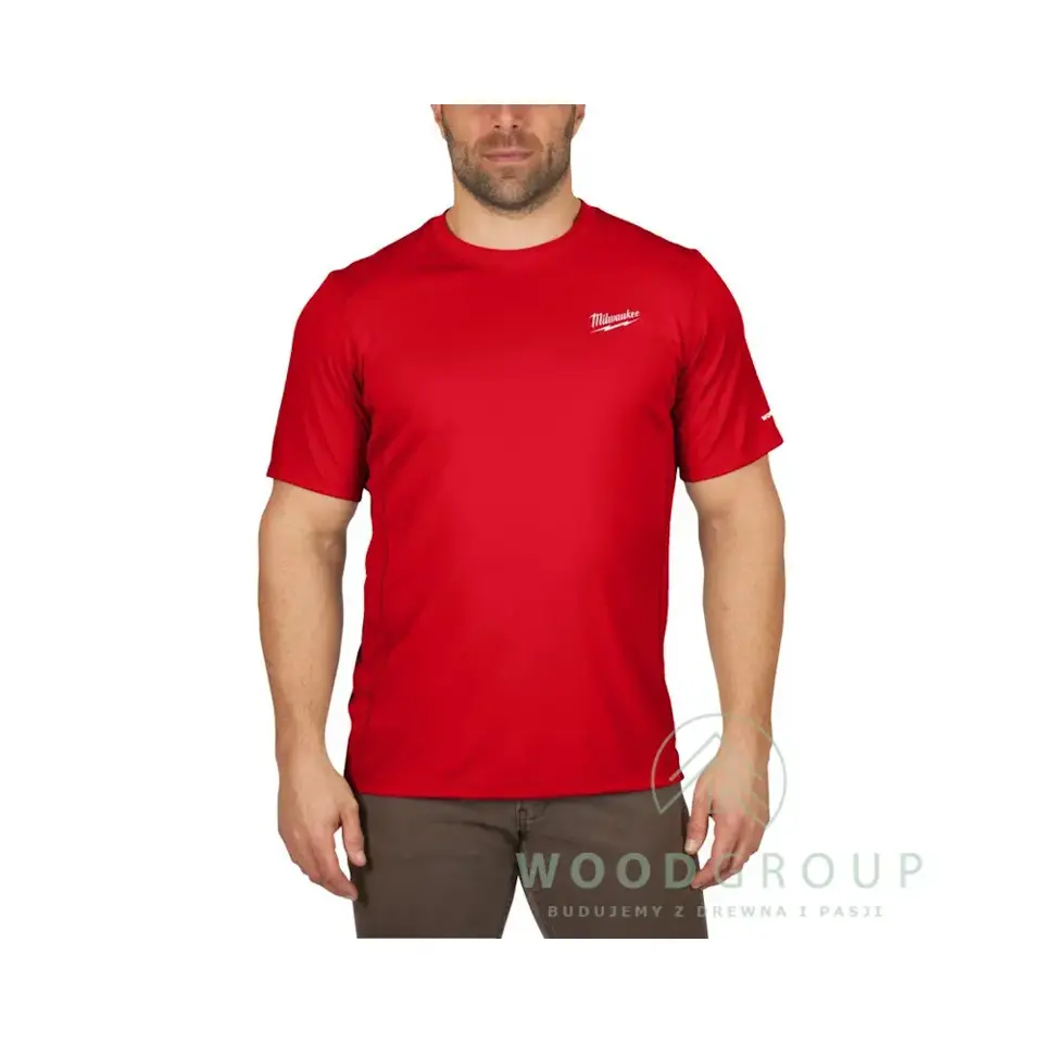 T-shirt z krótkim rękawem (L) czerwona - WW SS YL L - 4932493070