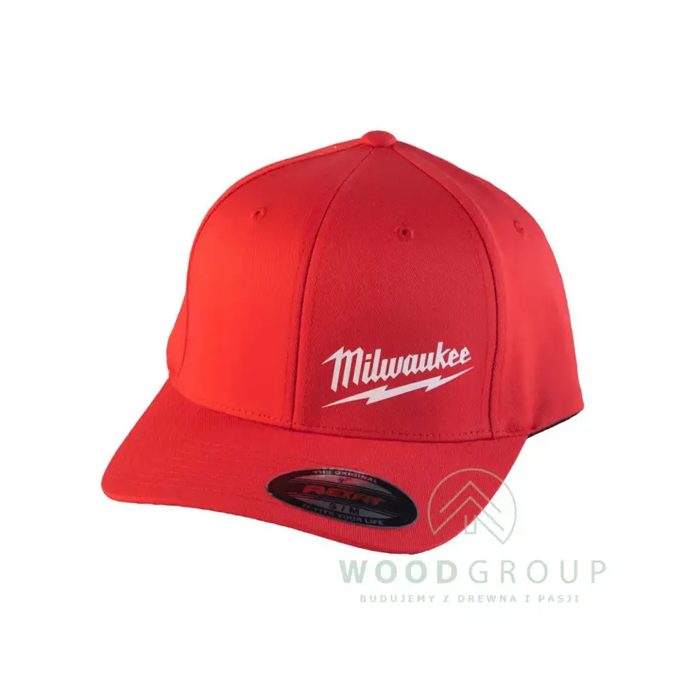 Czapka z daszkiem, czerwona, rozmiar L/XL - BCS RD LXL - 4932493100