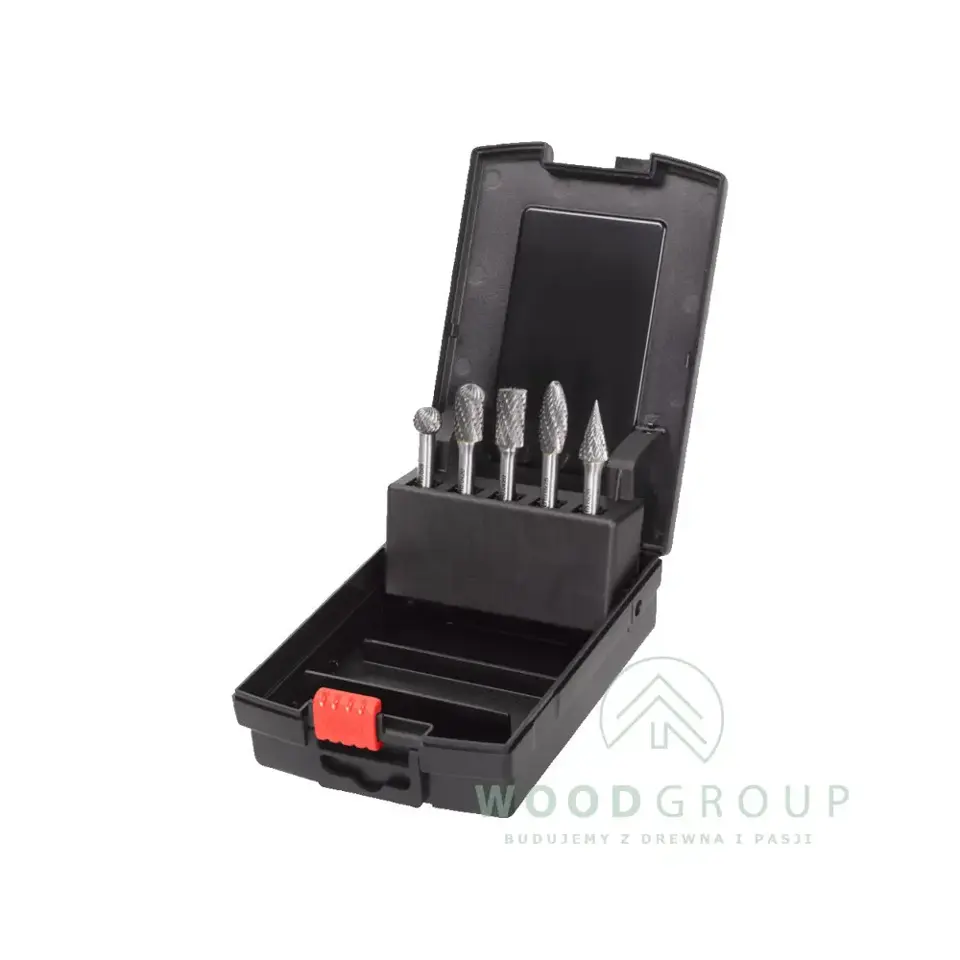 Zestaw frezów trzpieniowych do metalu 6 x 12,7 mm (5 szt.) - 4932493576