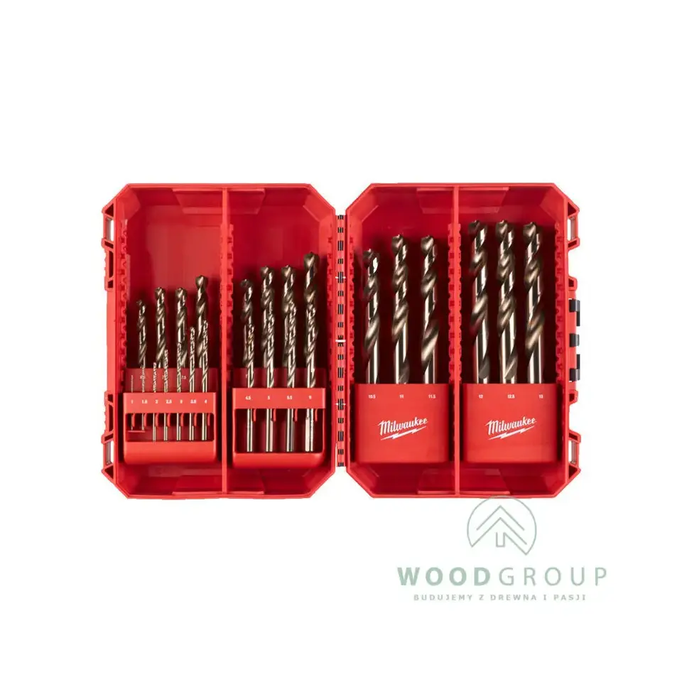 Zestaw wierteł do metalu HSS-G Red Cobalt, 1 - 13 mm (25 szt.) - 4932493868