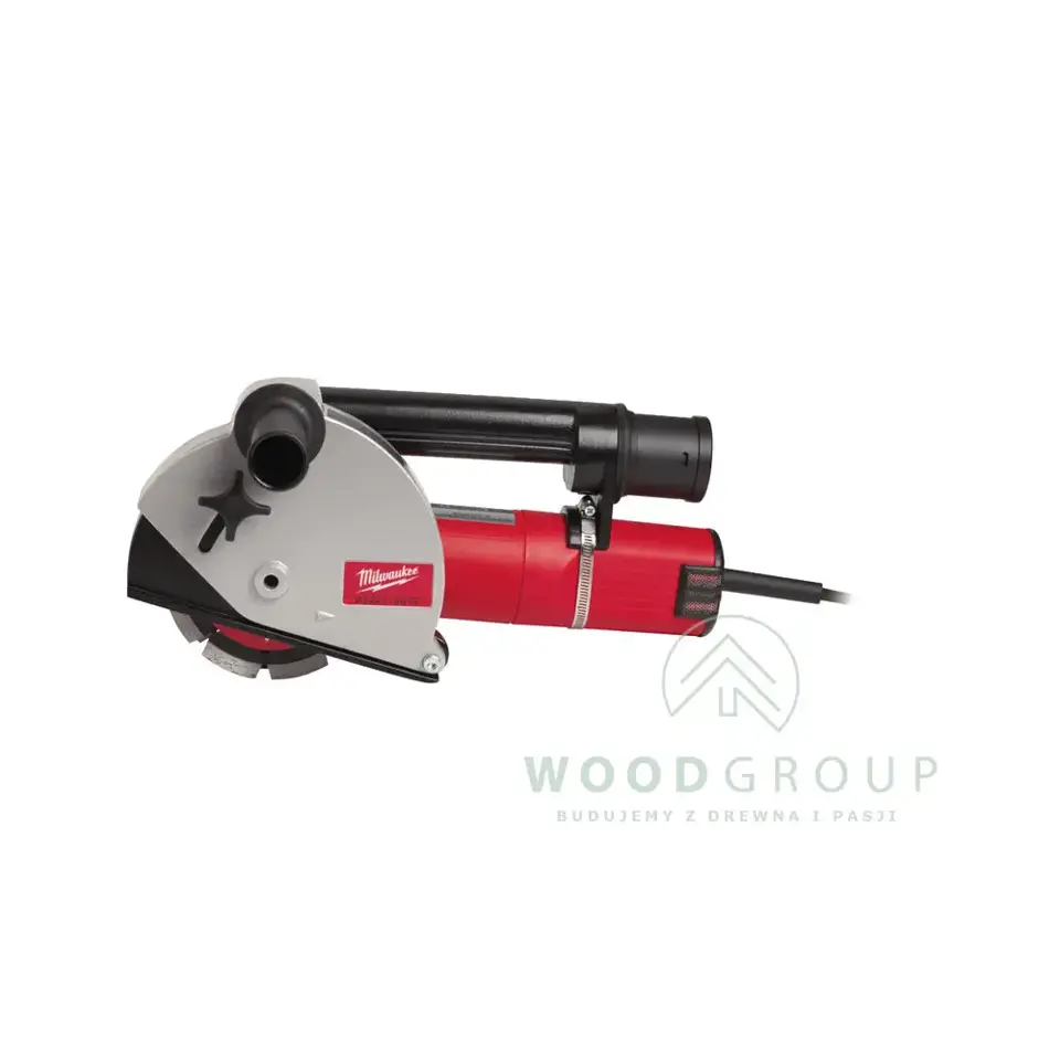 Bruzdownica o mocy 1500 W, śr. 125 mm, gł. cięcia 30 mm - 4933383855