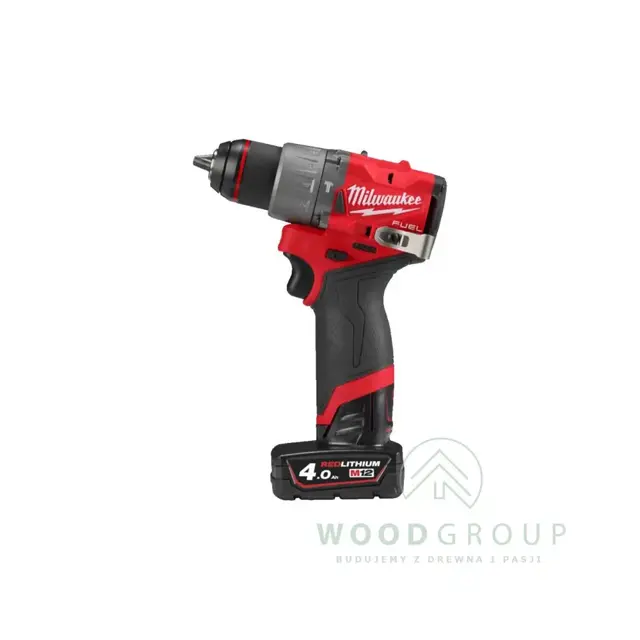 Kompaktowa wiertarko-wkrętarka udarowa + 2x 4.0 Ah + ładowarka - M12 FPD2-402X - 4933479869