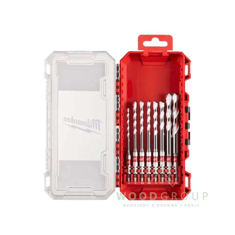 Zestaw wierteł uniwersalnych, 4 - 10 mm (8 szt.) - 4932493872