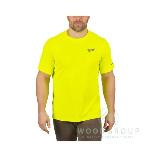 T-shirt z krótkim rękawem (L) żółta - WW SS YL L - 4932493075