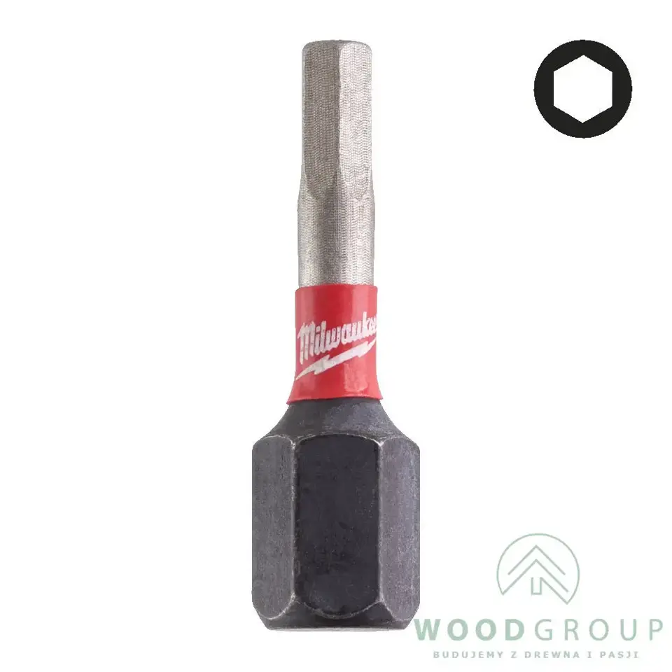 Bit udarowy Shockwave 6-kątny, 3,0 x 25 mm (2 szt.) - 4932430894