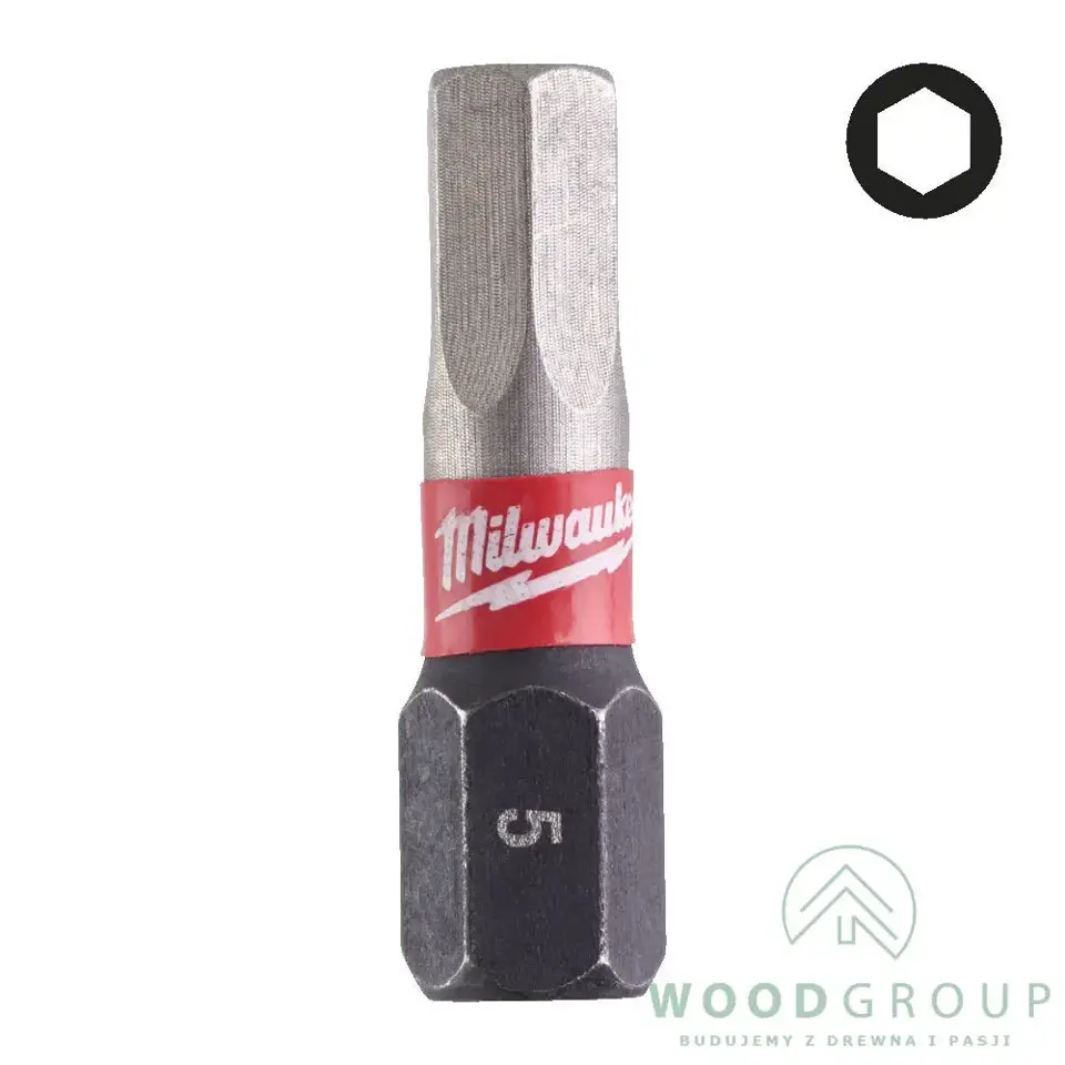 Bit udarowy Shockwave 6-kątny, 5 x 25 mm (2 szt.) - 4932430896