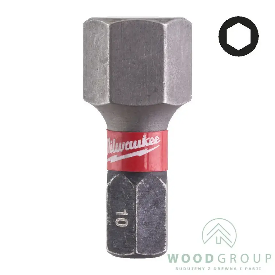 Bit udarowy Shockwave 6-kątny, 10 x 25 mm (2 szt.) - 4932430899