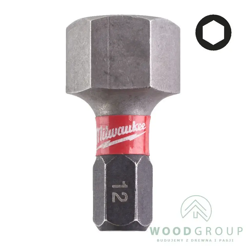 Bit udarowy Shockwave 6-kątny, 12,0 x 25 mm (2 szt.) - 4932430900