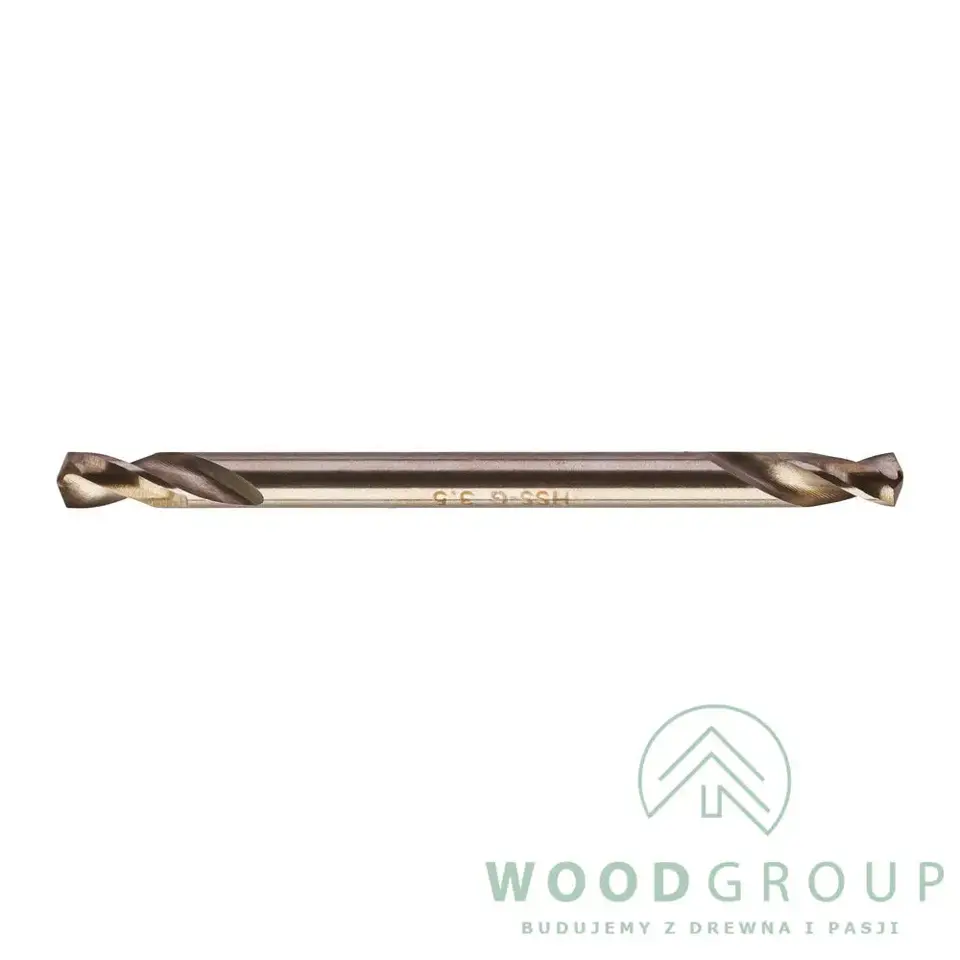 Wiertło do metalu HSS-G, dwustronne, 3,5 x 52 mm (10 szt.) - 4932352226