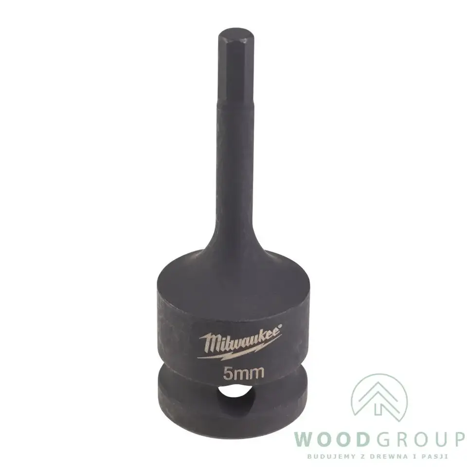 Nasadka udarowa 1/2", 6-kątna, z końcówką HEX 5 mm (1 szt.) - 4932478063