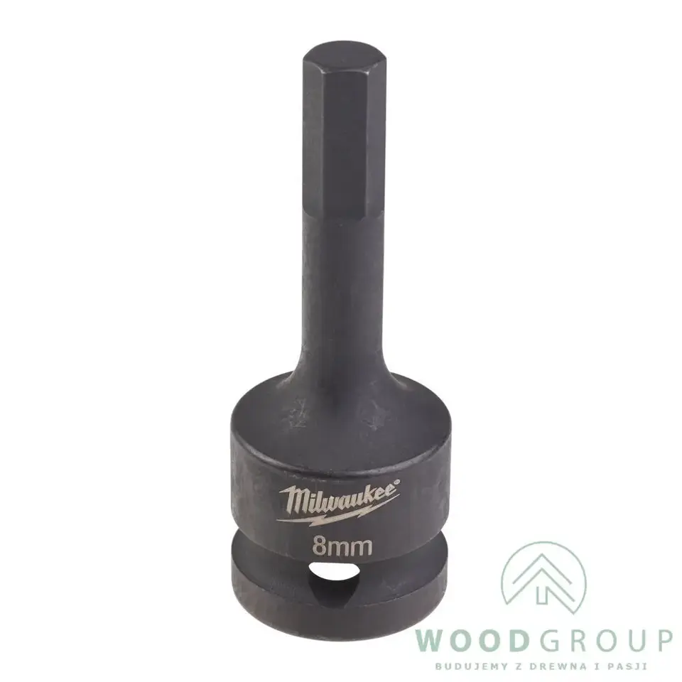 Nasadka udarowa 1/2", 6-kątna, z końcówką HEX 8 mm (1 szt.) - 4932478065