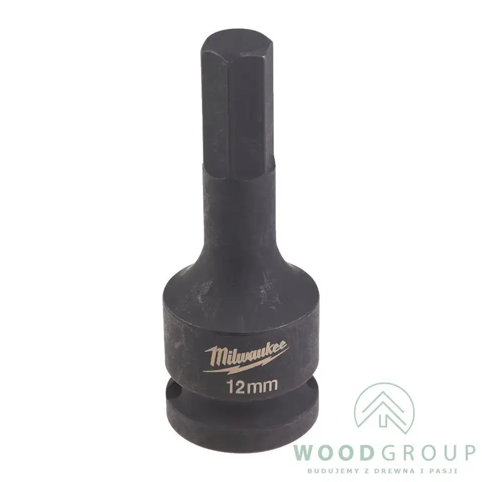 Nasadka udarowa 1/2", 6-kątna, z końcówką HEX 12 mm (1 szt.) - 4932478067