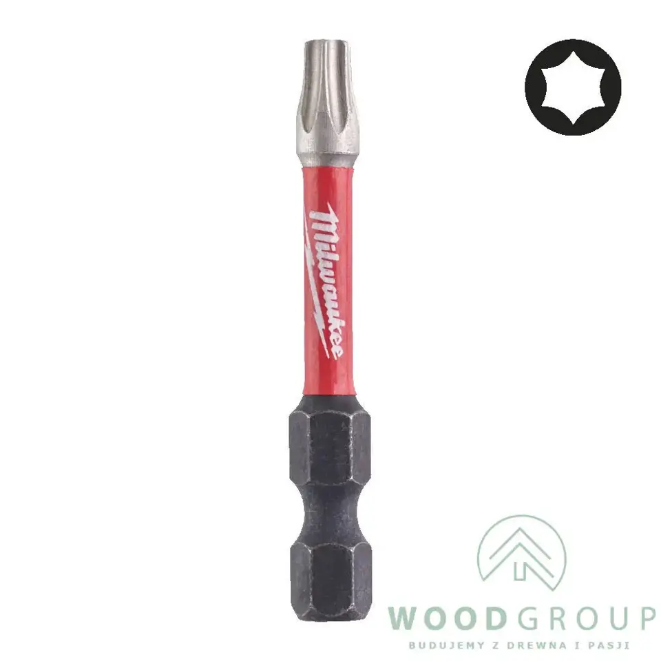 Bit udarowy Shockwave do śrub Torx, TX25 x 50 mm (10 szt.) - 4932430882