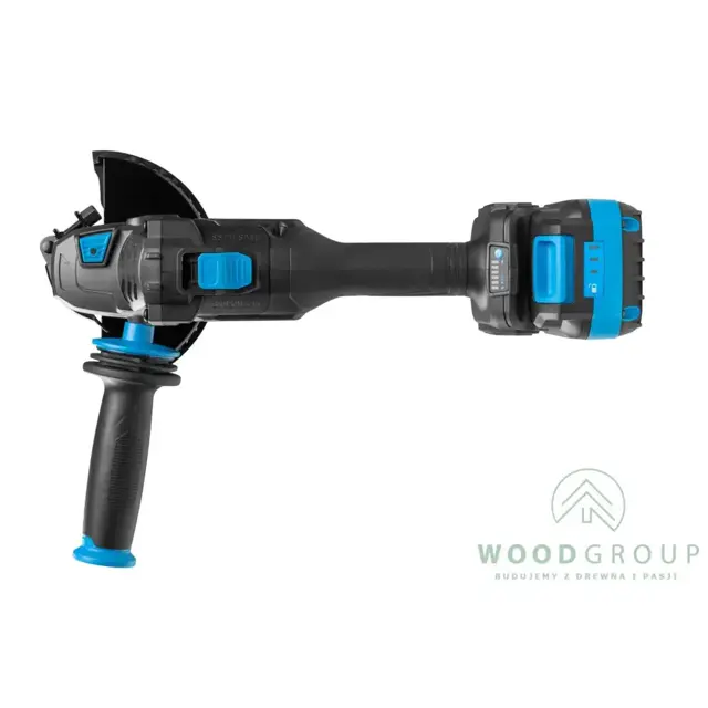 Zestaw bezszczotkowa szlifierka kątowa z regulacją prędkości obrotowej 125 mm (18V) - HT2E282-B24AG