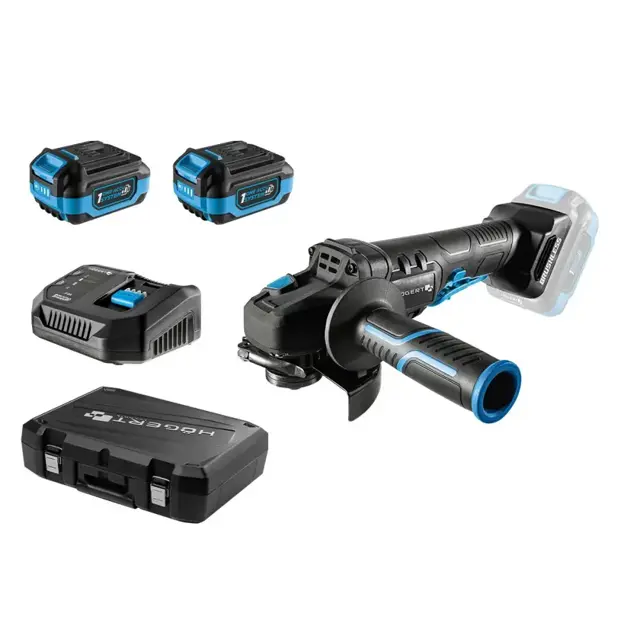Zestaw bezszczotkowa szlifierka kątowa 125 mm z włącznikiem łopatkowym (18V) - HHT2E251-B24AG