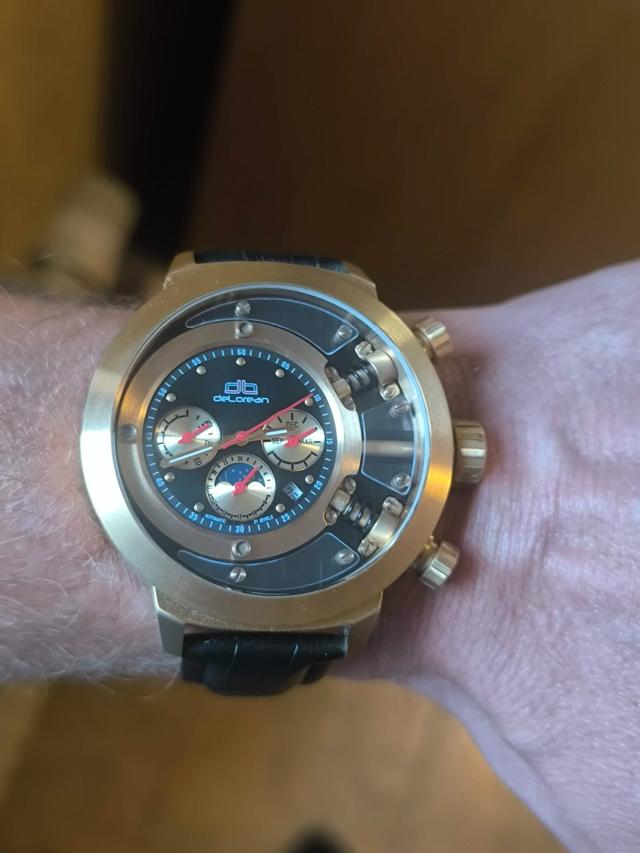 Zegarek Delorean automat, wersja limitowana