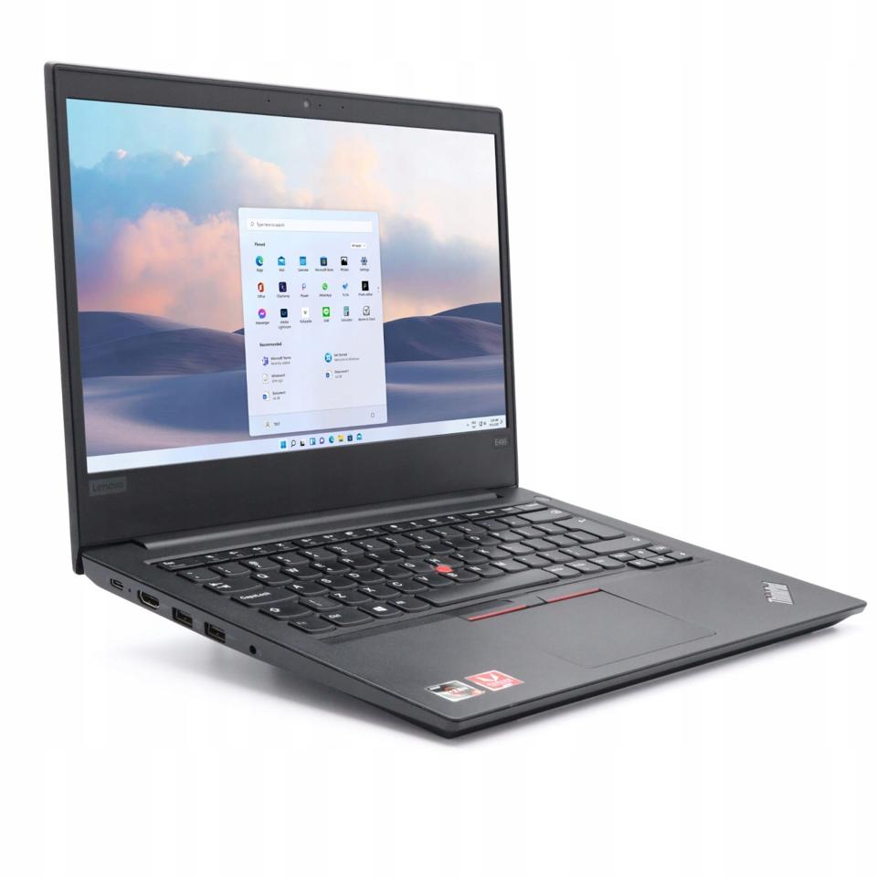 Laptop Lenovo ThinkPad E495 14 " AMD Ryzen 5 8 GB / 256 GB czarny