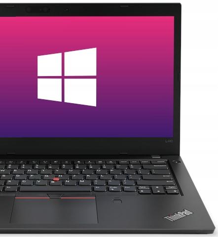 Lenovo ThinkPad L480 14 " Intel Core i3-8gen 8 GB / 180 GB FullHD czarny