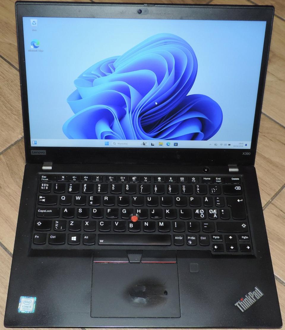 Laptop Lenovo ThinkPad X390 13,3 " Intel Core i5 8 GB / 256 GB czarny No.19