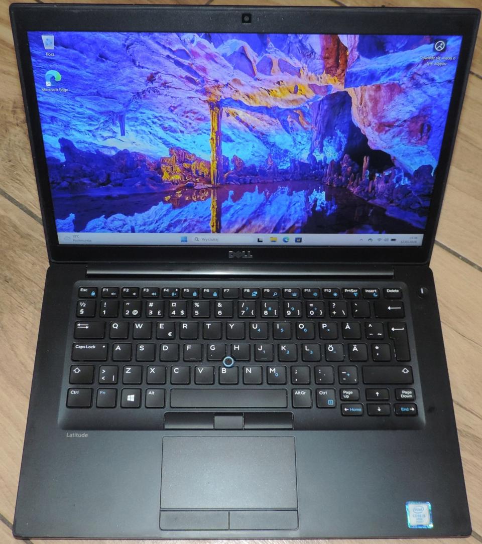 Laptop Dell Latitude 7480 14 " Intel Core i5 8 GB / 256 GB czarny