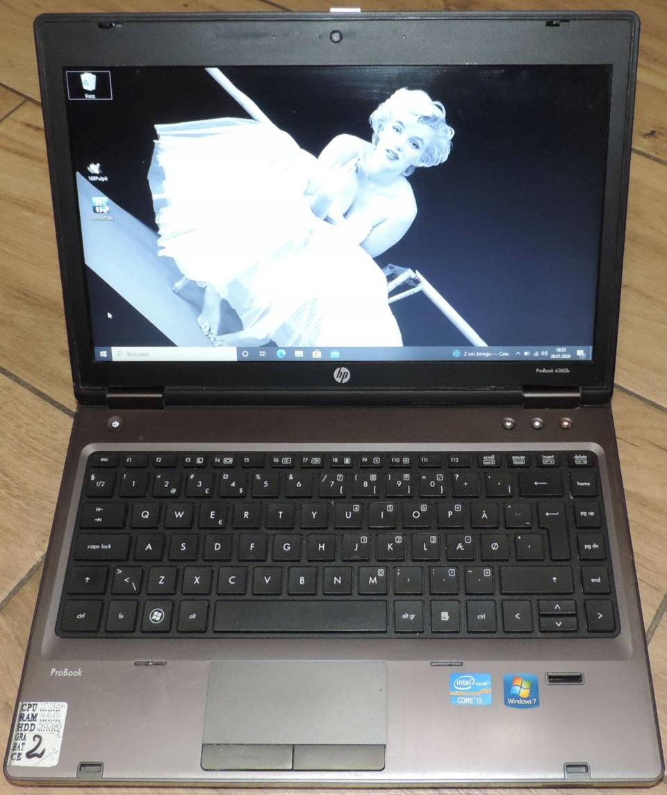 HP Probook 6360b, 13,3", i5-2520M 4 GB, 500 GB Win10 No. 2