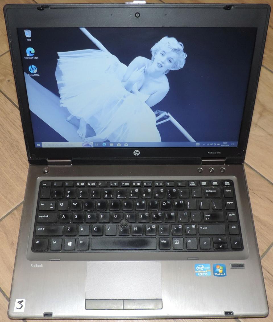 HP Probook 6460b, 14", i5-2410M 8 GB, 120 GB Win10 No. 3