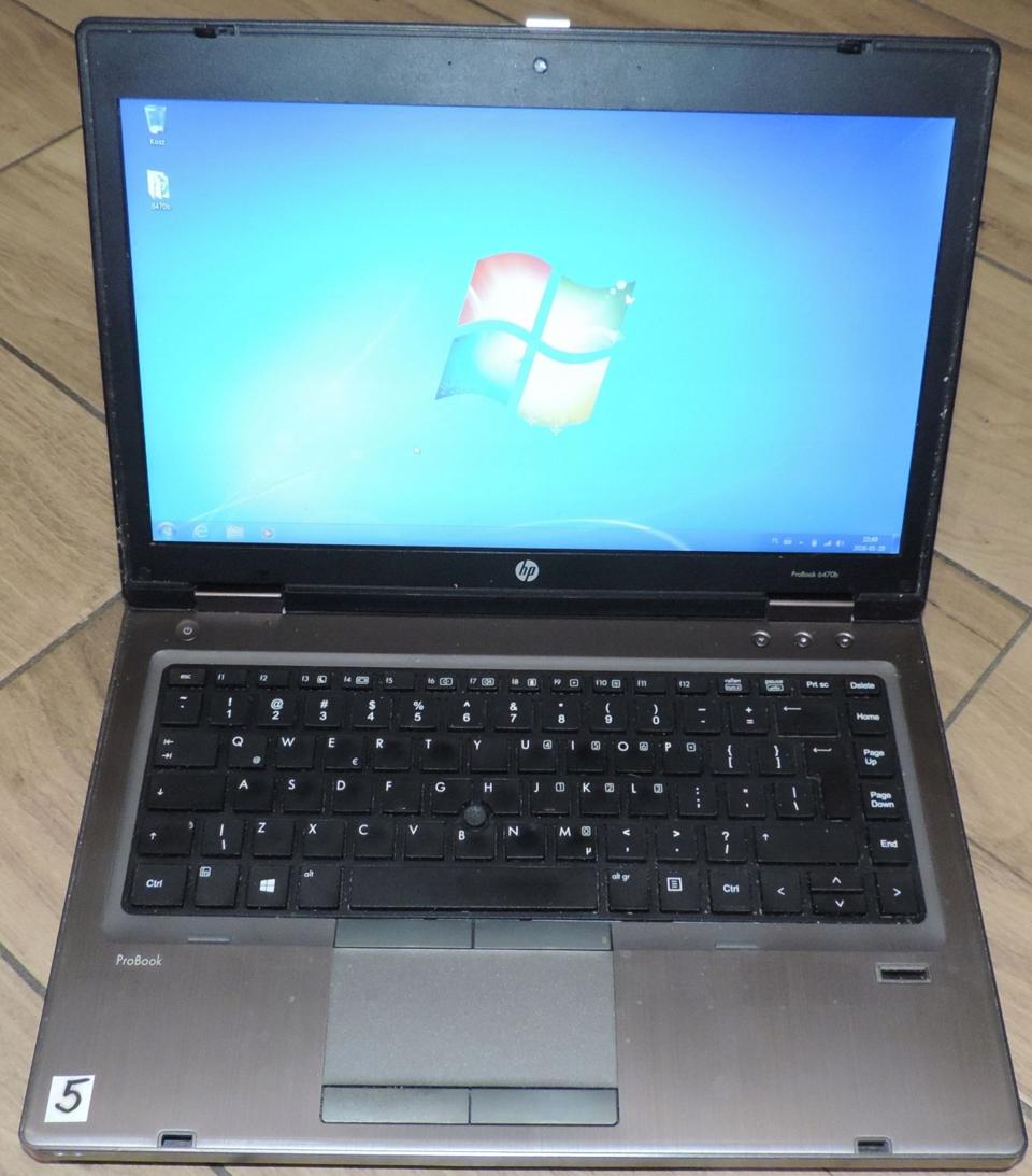 HP 6470b 14 6470b, i5-3210M 4 GB, 120 GB Win7 No. 5