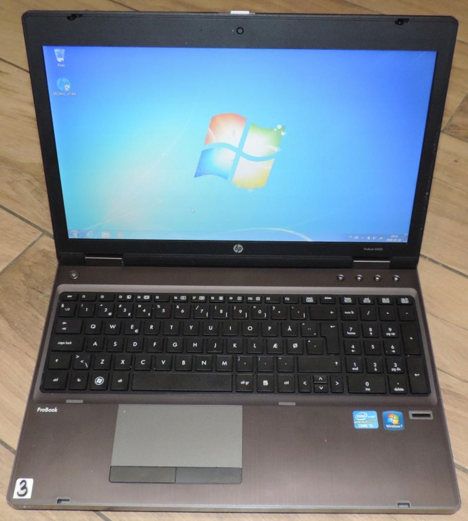 HP Probook 6560b i5 4GB 320GB 15,6" RSR232 COM WIN7 No. 3 & 4