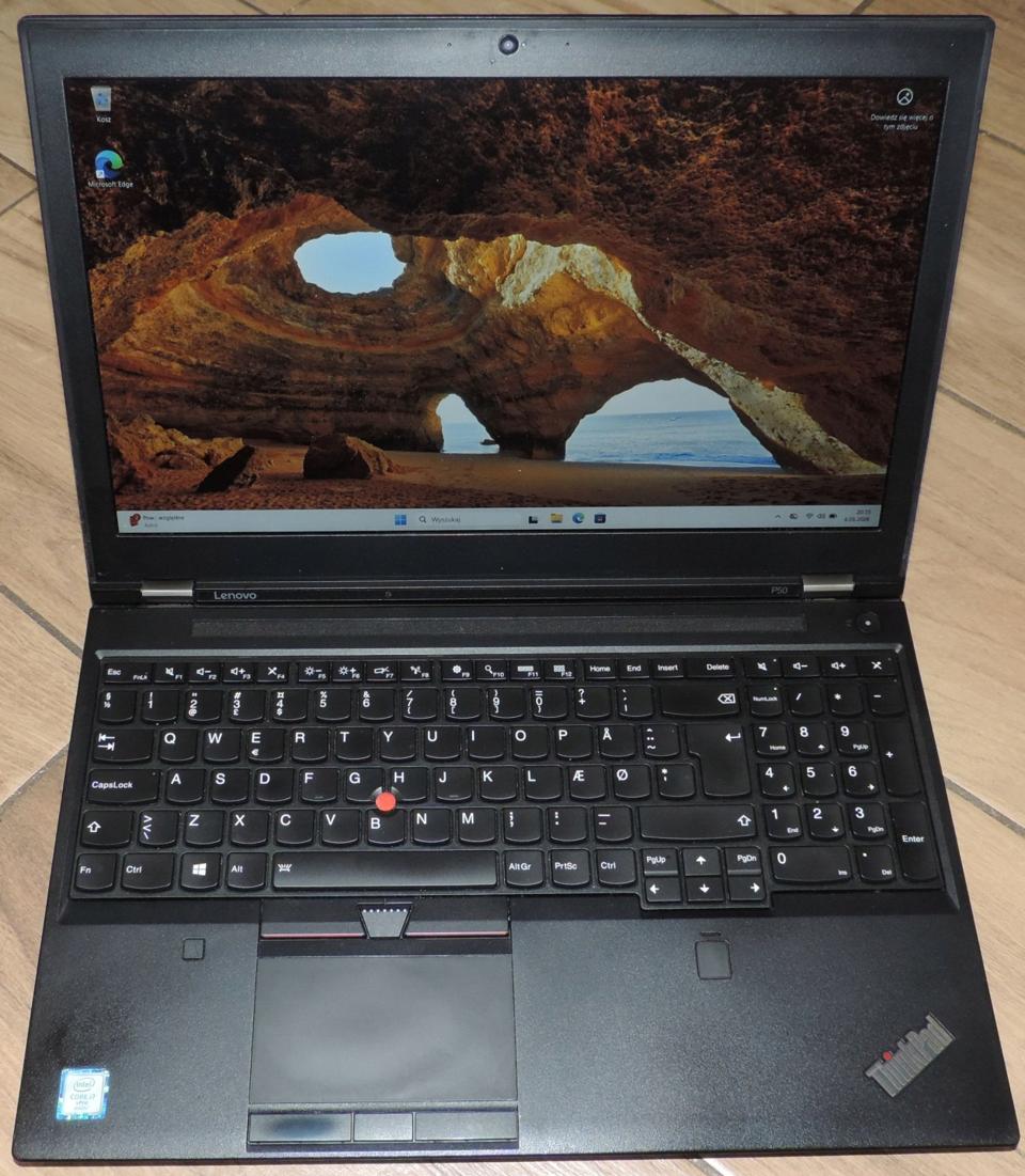Laptop Lenovo Thinkpad P50 15,6 " Intel Core i7 16 GB / 512 GB czarny No. 2
